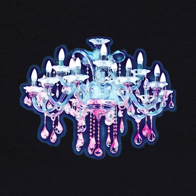 Chandelier Art by Art by Eric William.s